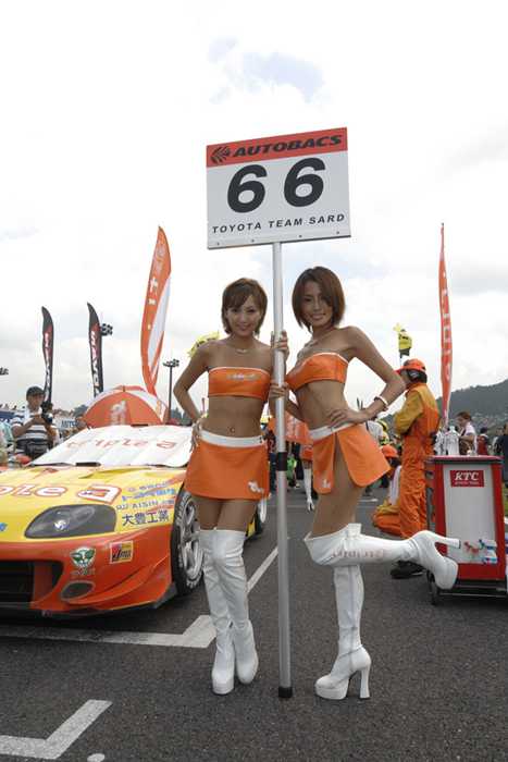 [RaceQueen紧身裤赛车