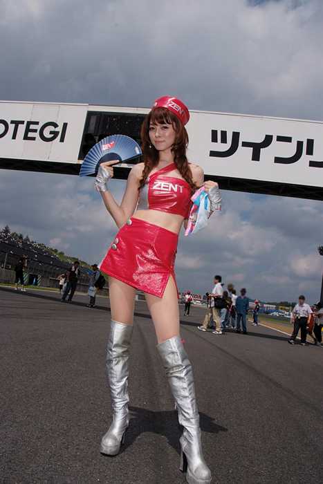 [RaceQueen紧身裤赛车