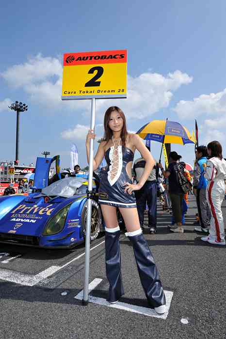 [RaceQueen紧身裤赛车