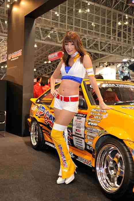 [RaceQueen紧身裤赛车