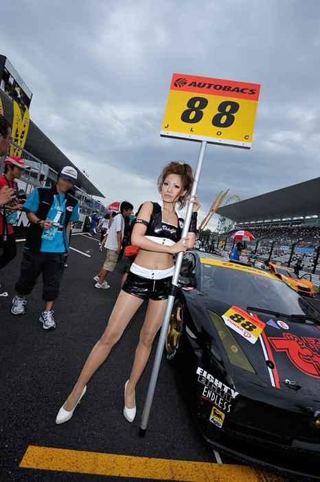 [RaceQueen紧身裤赛车