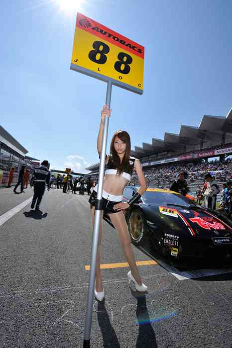 [RaceQueen紧身裤赛车